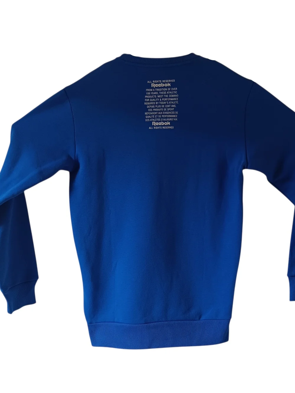 Reebok Classic men's blue long-sleeve crewneck sweatshirt size M